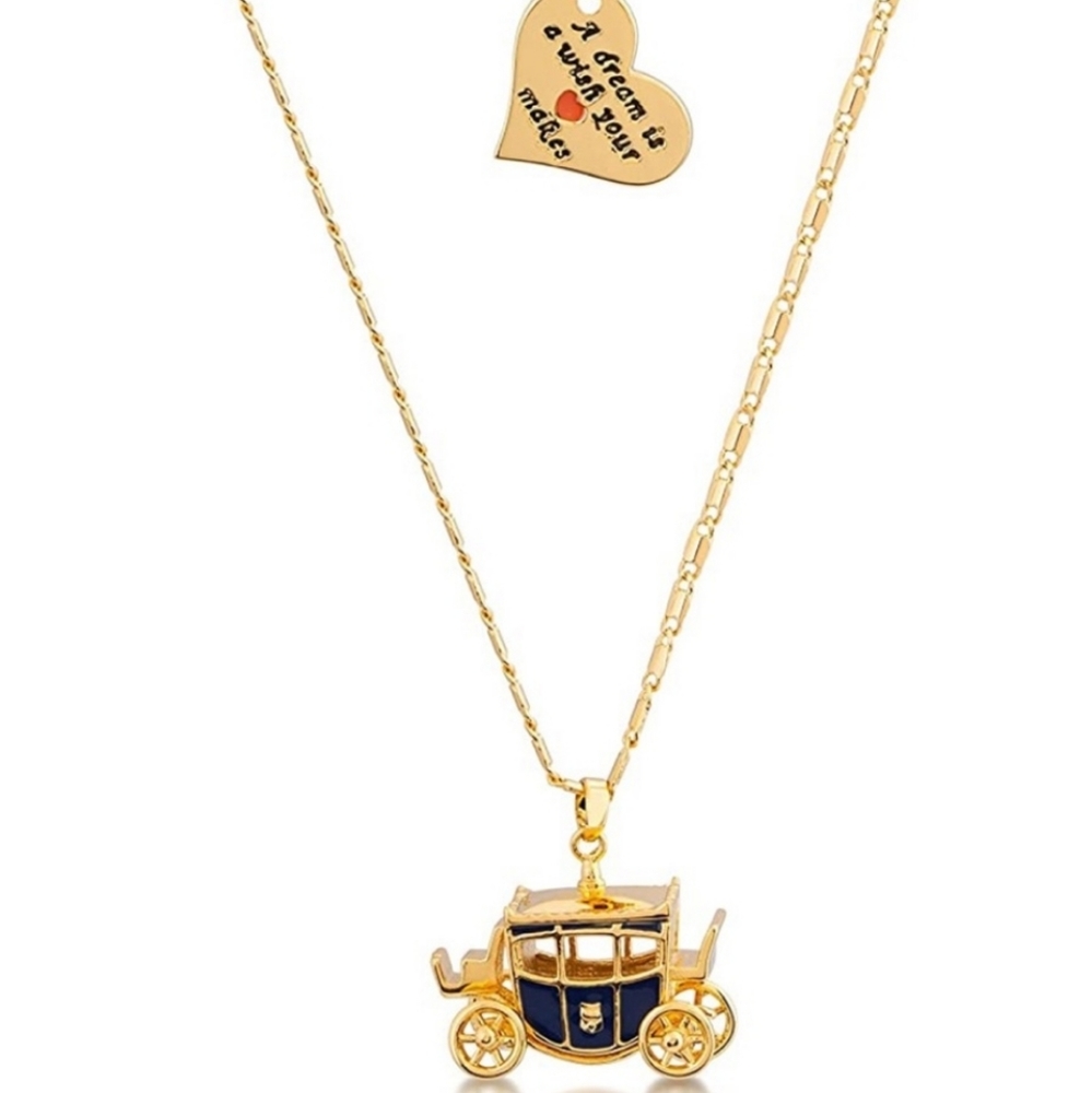Disney Couture Cinderella Carriage Pendant